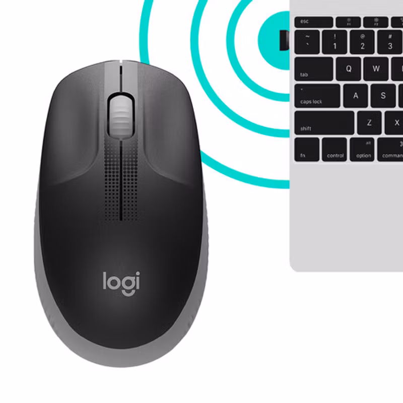 Logitech M190 mouse Svart/ Grå