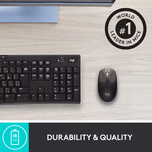 Logitech M190 mouse Svart/ Grå