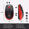 Logitech M190 mouse RF Wireless Optical Röd