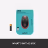 Logitech M190 mouse RF Wireless Optical Röd