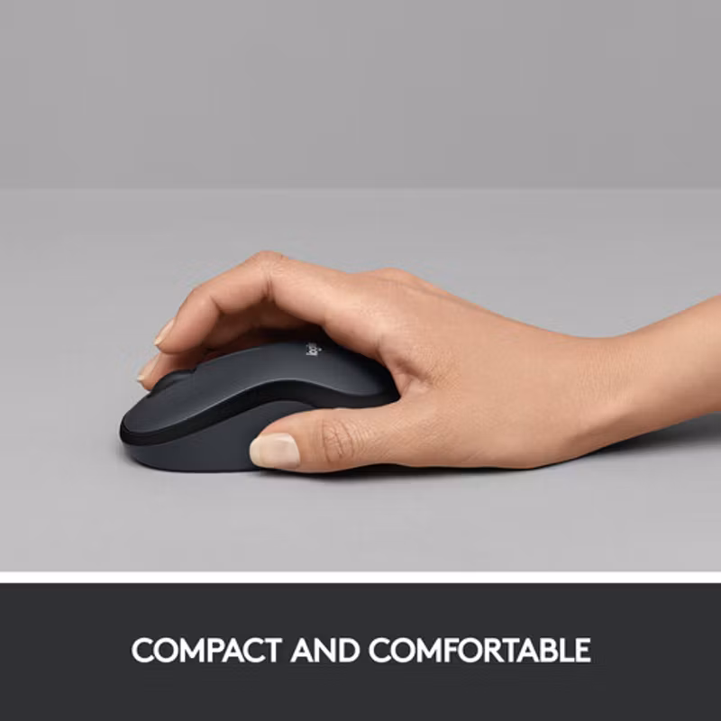 Logitech M220 Silent Mouse Black