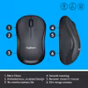 Logitech M220 Silent Mouse Black