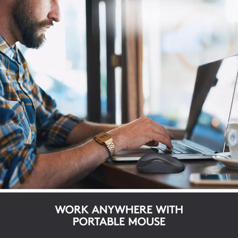 Logitech M220 Silent Mouse Black