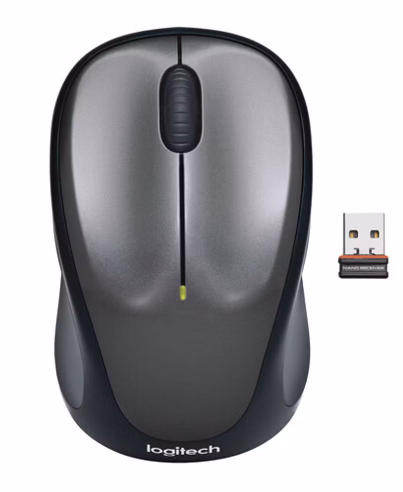 Logitech M235 trådlös - svart/grå