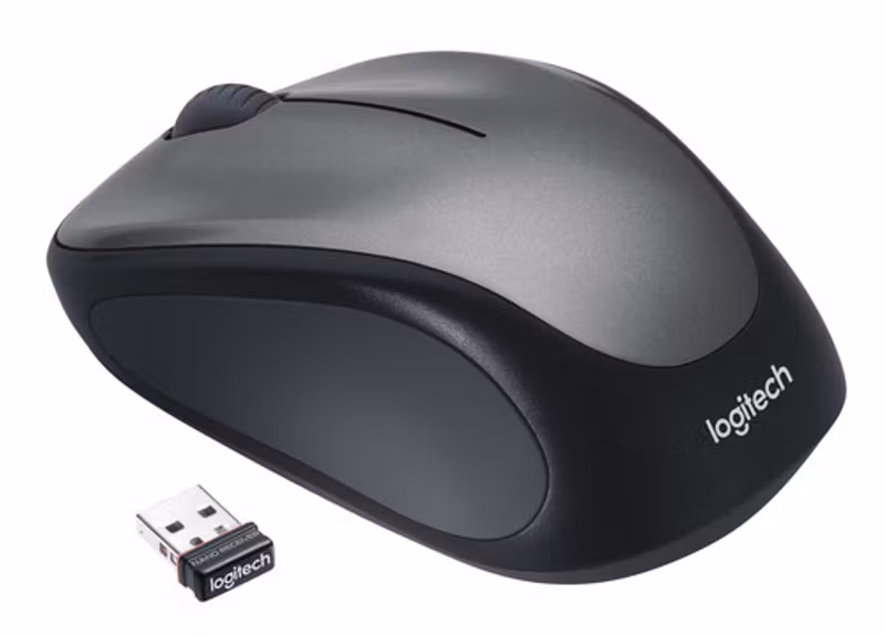 Logitech M235 trådlös - svart/grå