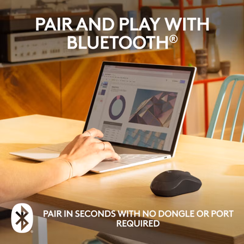 Logitech M240 Silent Mus Grafit