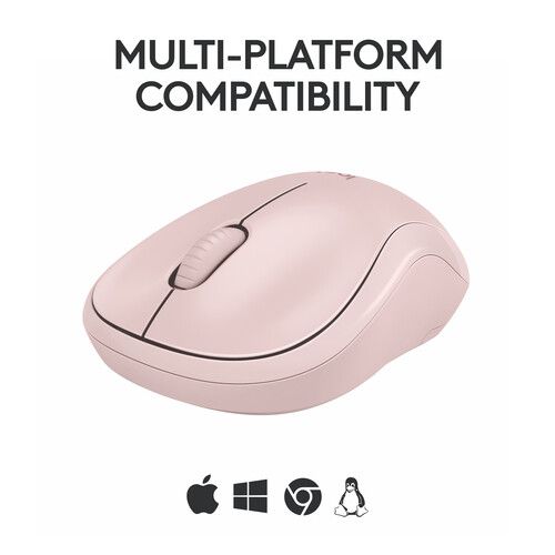 Logitech M240 Silent Mus Pink