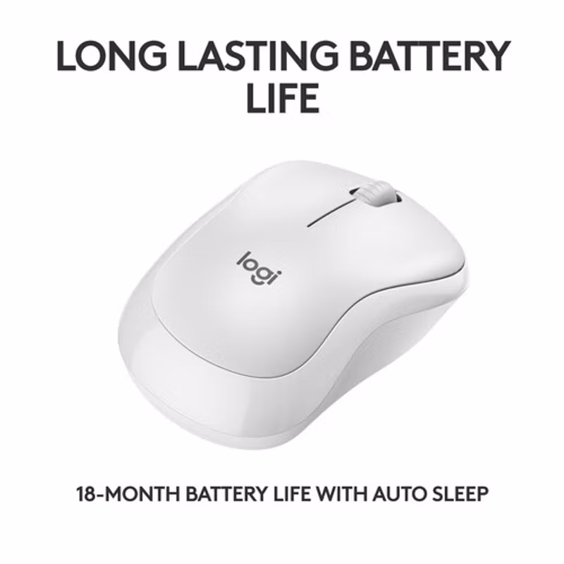 Logitech M240 Silent Mus Vit