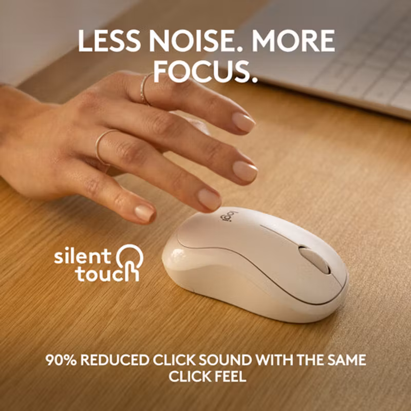 Logitech M240 Silent Mus Vit