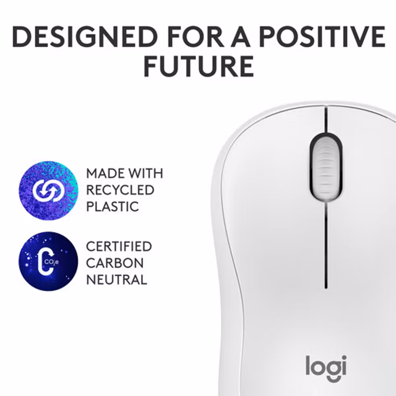 Logitech M240 Silent Mus Vit