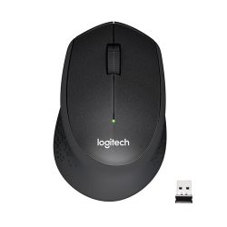 Logitech M330 Silent Plus Mouse Noiseless Black