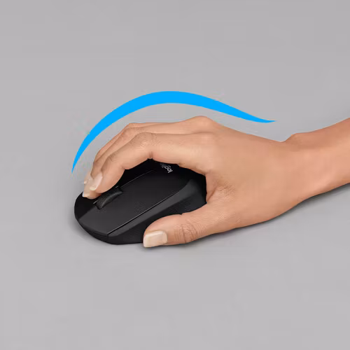 Logitech M330 Silent Plus Mouse Noiseless Black