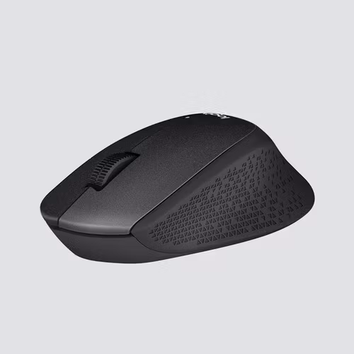 Logitech M330 Silent Plus Mouse Noiseless Black