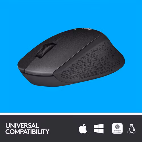 Logitech M330 Silent Plus Mouse Noiseless Black