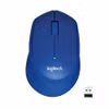 Logitech M330 Silent Plus Ljudlös Mus Blå