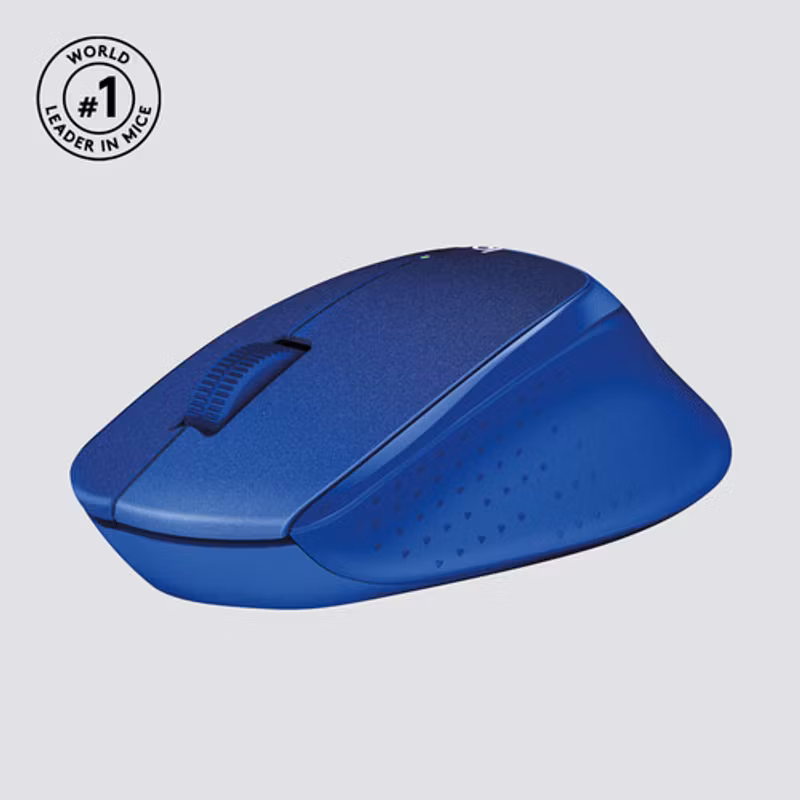 Logitech M330 Silent Plus Ljudlös Mus Blå