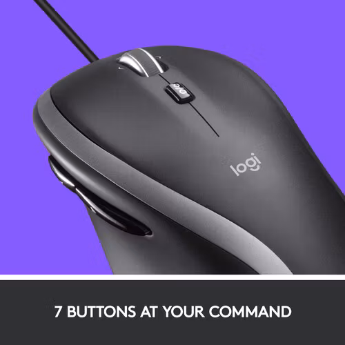 Logitech Advanced Corded M500s Mouse