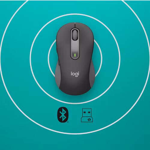 Logitech Signature M650 M Wireless Mouse Graphite