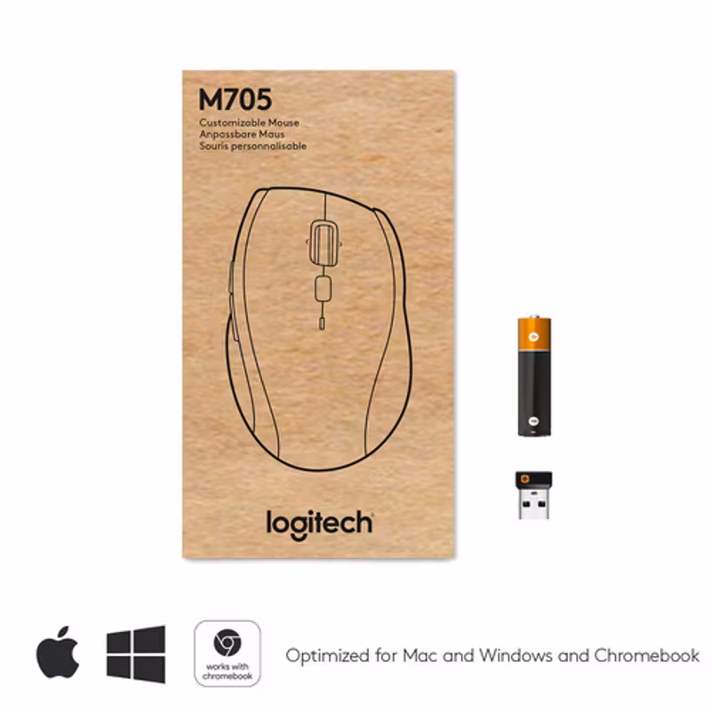 Logitech M705 Marathon – trådlös
