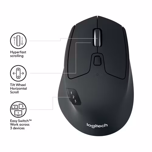 Logitech M720 Triathlon trådlös mus