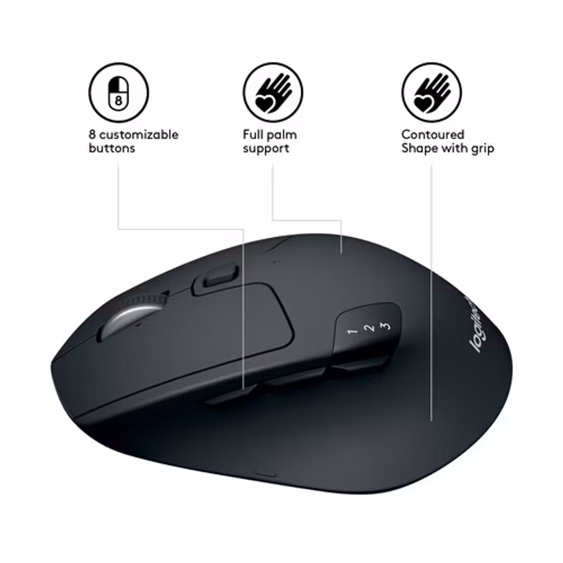 Logitech M720 Triathlon trådlös