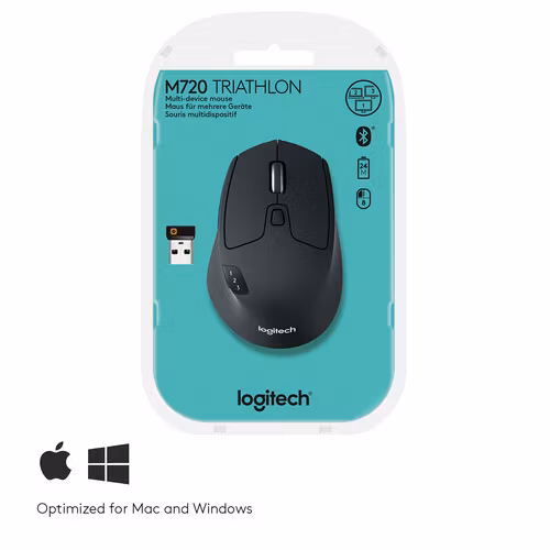 Logitech M720 Triathlon trådlös mus