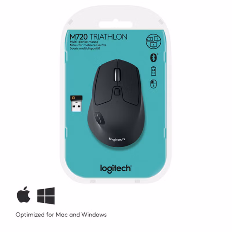 Logitech M720 Triathlon trådlös