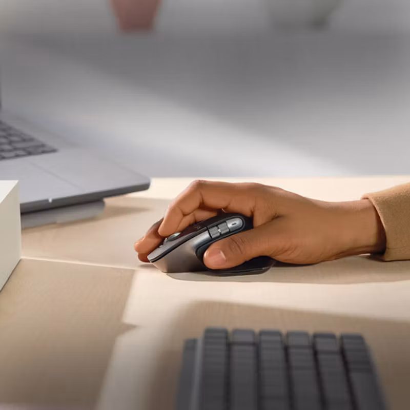 Logitech MX Master 3S For Mac Wireless Mouse Svart