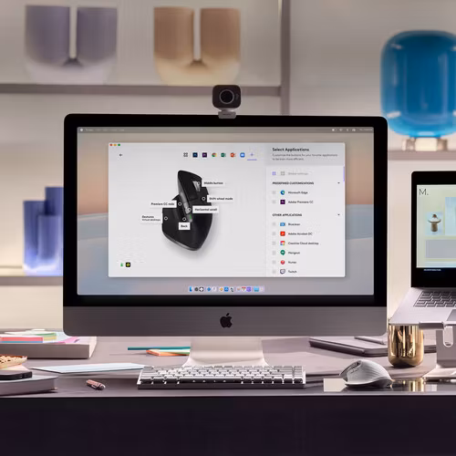 Logitech MX Master 3S For Mac Wireless Mouse Svart