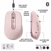 Logitech MX Anywhere 3S mouse Pink