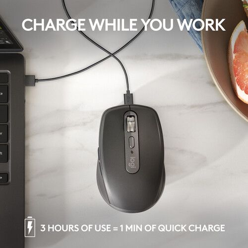 Logitech MX Anywhere 3S mouse Pink