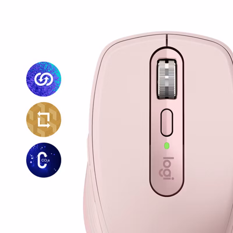 Logitech MX Anywhere 3S mouse Pink