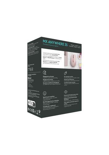 Logitech MX Anywhere 3S mouse Pink