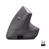 Logitech MX Vertical Wireless Mus Svart