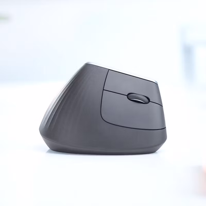 Logitech MX Vertical Wireless Mus Svart