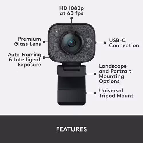 Logitech StreamСam webcam