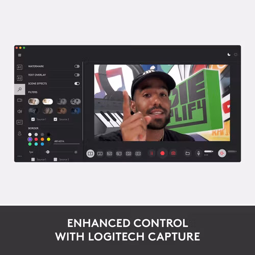 Logitech StreamСam webcam
