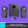 Logitech Z407 2.1-kanal Högtalarsystem Mörkgrå