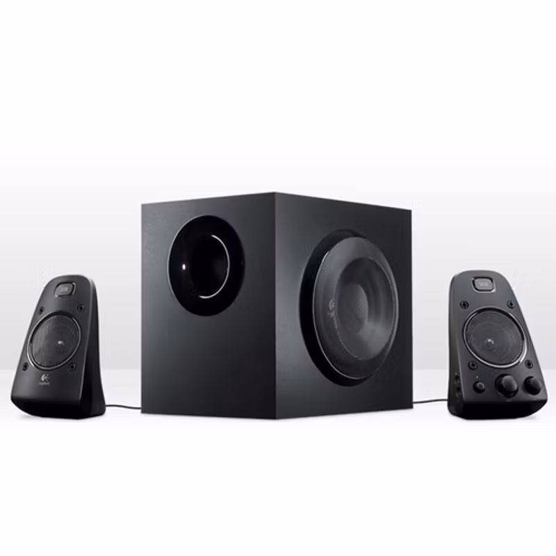 Logitech Z623 THX-certifierat 2.1-högtalarsystem, svart
