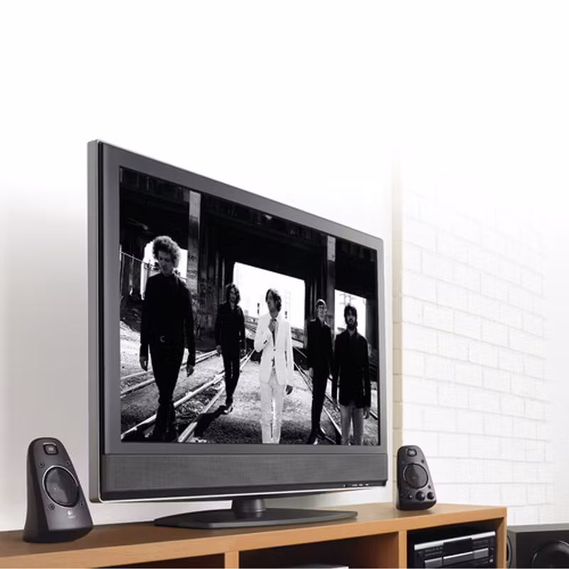 Logitech Z623 THX-certifierat 2.1-högtalarsystem, svart