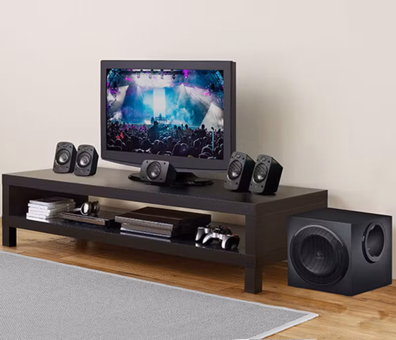 Logitech Z906 THX 5.1 Högtalarsystem Hemmabio Surround System
