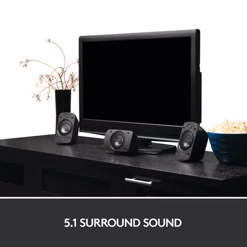 Logitech Z906 THX 5.1 Högtalarsystem Hemmabio Surround System