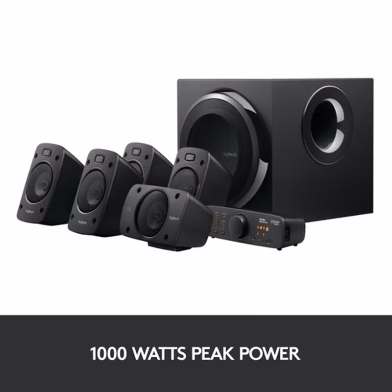 Logitech Z906 THX 5.1 Högtalarsystem Hemmabio Surround System