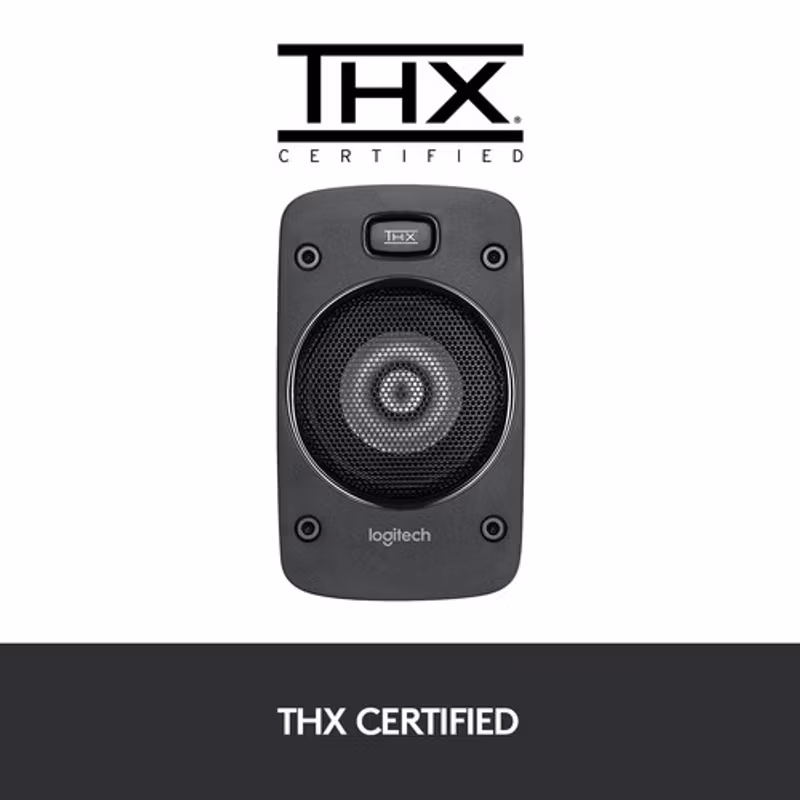 Logitech Z906 THX 5.1 Högtalarsystem Hemmabio Surround System
