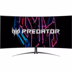 Acer Predator X45, gaming monitor - 45 - black, 2x HDMI, DisplayPort, AMD FreeSync Premium, 240Hz panel