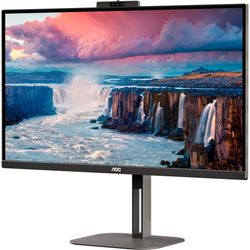 AOC Q27V5CW/BK, LED monitor - 27 -  black, HDMI, DisplayPort, QHD, IPS, FreeSync