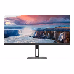 AOC U34V5C/BK, LED monitor - 34 -  black, WQHD, VA, USB-C, 100Hz panel