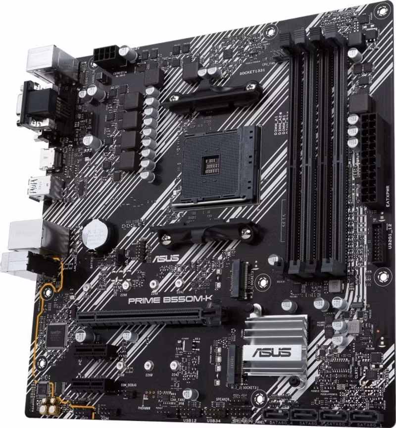 Asus PRIME B550M-K - Socket AM4 - mainboard