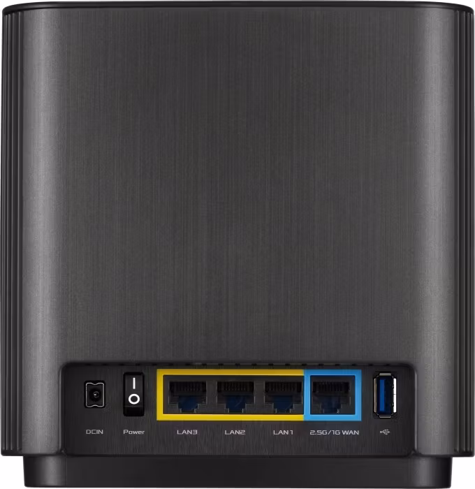 Asus ZenWiFi AX XT8 V2 Tri-band WiFi-Mesh-system 2-pack Svart