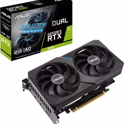 Asus GeForce RTX 3060 DUAL OC V2 LHR - 12GB - 3x DisplayPort, 1x HDMI 2.1